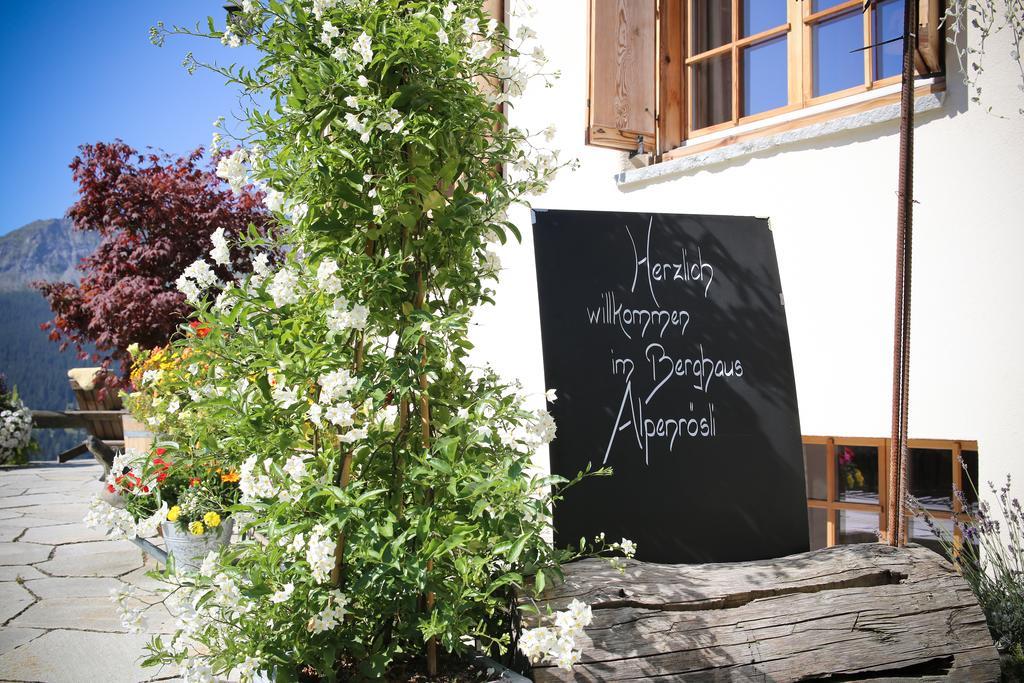 Berghaus Alpenroesli Hotell Klosters Exteriör bild